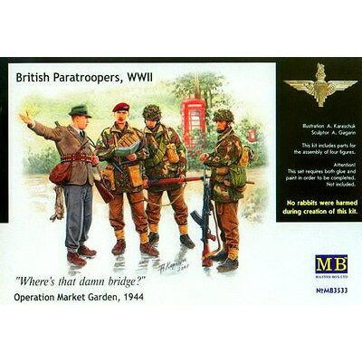 British Paratroopers, WWII Kit No. 1 1/35 #MB3533 by Master Box