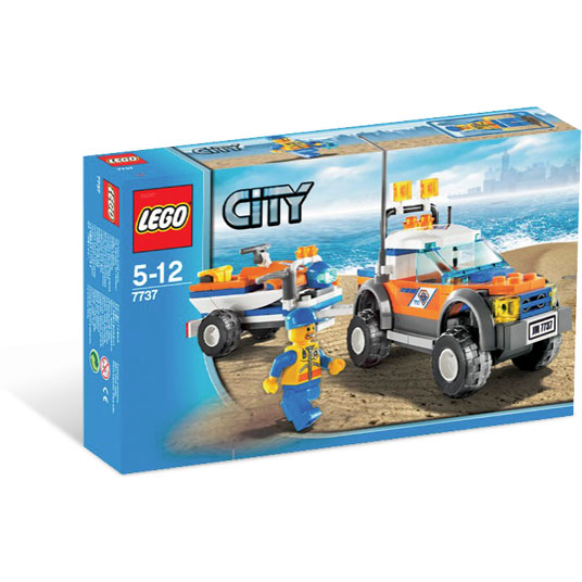 Lego City: Coast Guard 4WD Jet Scooter 7737 BC Hobbies