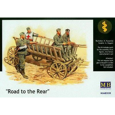 Road to the Rear 1/35 #MB3558 by Master Box