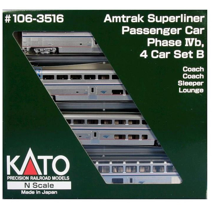Superliner Phase IVb 4 Car Set (N)
