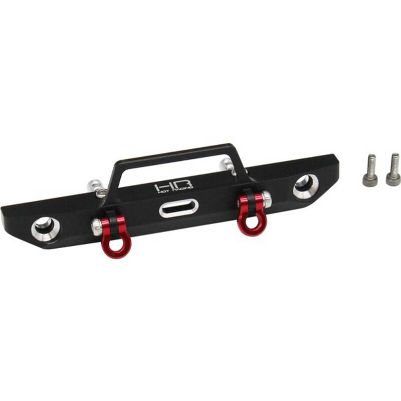 Aluminum Front Bumper Fairlead Light Buckets: SCX24 HRASXTF03CM01