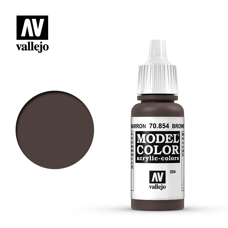 VAL70854 Model Color Brown Glaze (204)