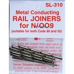 Peco Rail Joiners Conducting N/OO Code 80/55 SL-310