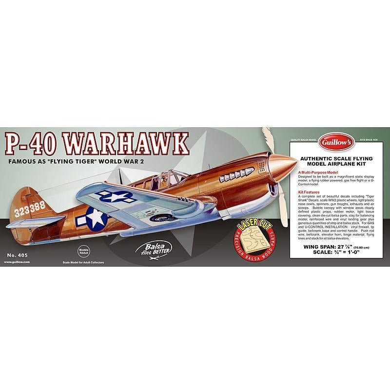 Guillows P40 Warhawk