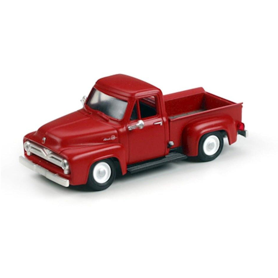 1955 Ford F-100 Pickup, Red (HO)