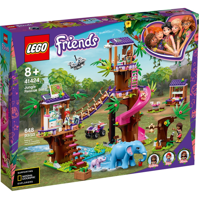 Lego Friends: Jungle Rescue Base 41424