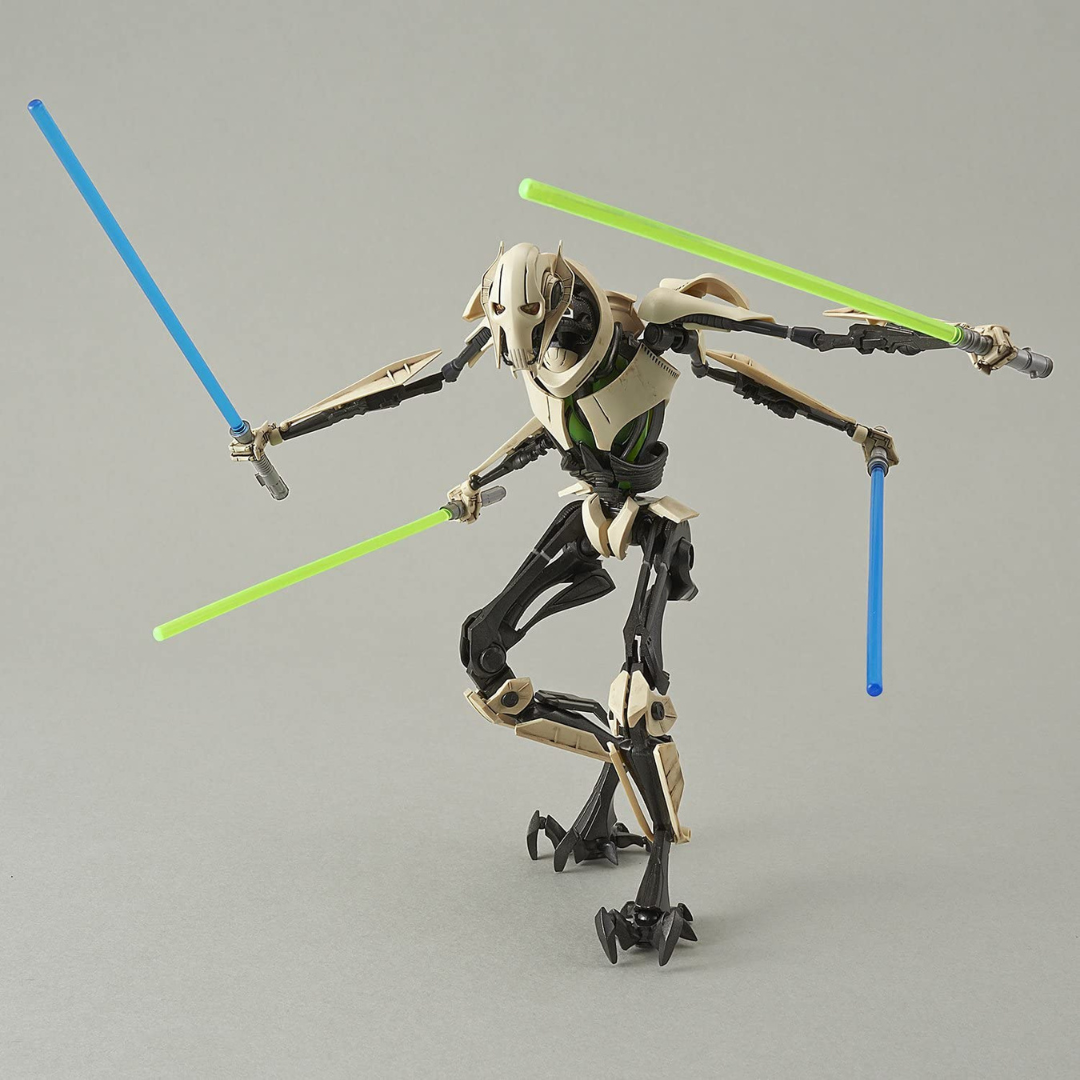 Star Wars General Grievous 1/12 Action Figure Model Kit #5063849 by Bandai