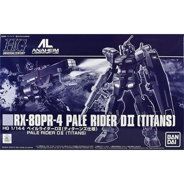HGUC 1/144 RX-80PR-4 Pale Rider DII (TITANS Version) #5061936 by Bandai