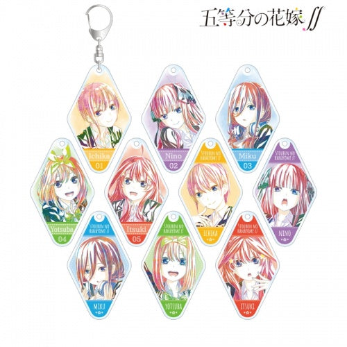 [Online Exclusive] The Quintessential Quintuplets Trading Ani-Art 3 Acryl Key Chain (1 Random Blind Pack)