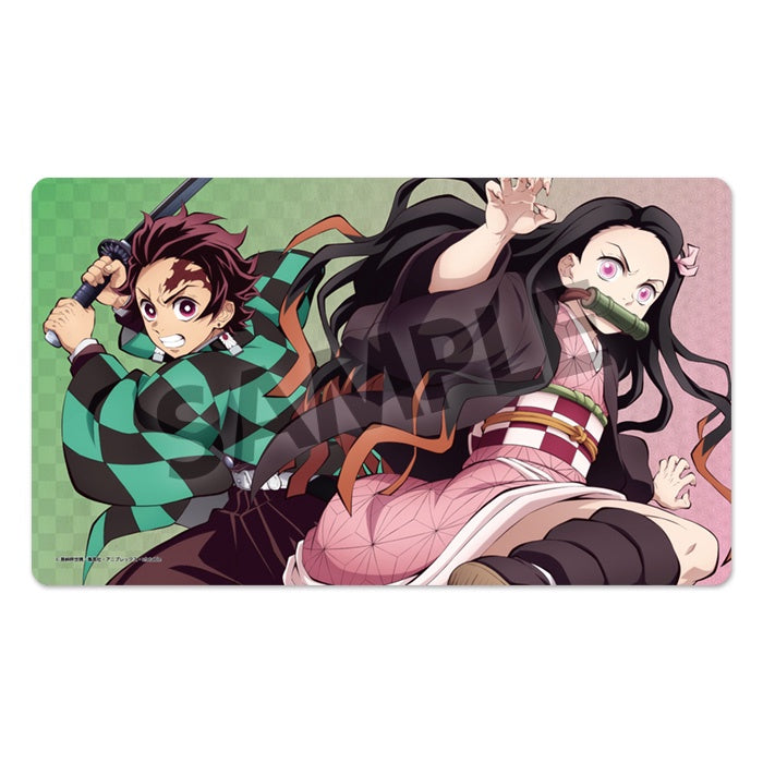 Online Exclusive] Demon Slayer Rubber Mat Vol.2 Tanjiro Kamado & Nezu