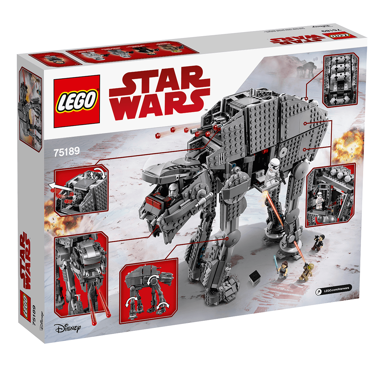 Series Lego Star Wars First Order Heavy Assault Walker 75189