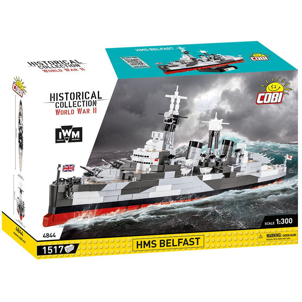Historical Collection WWII: 4844 HMS Belfast IWM 1517 PCS