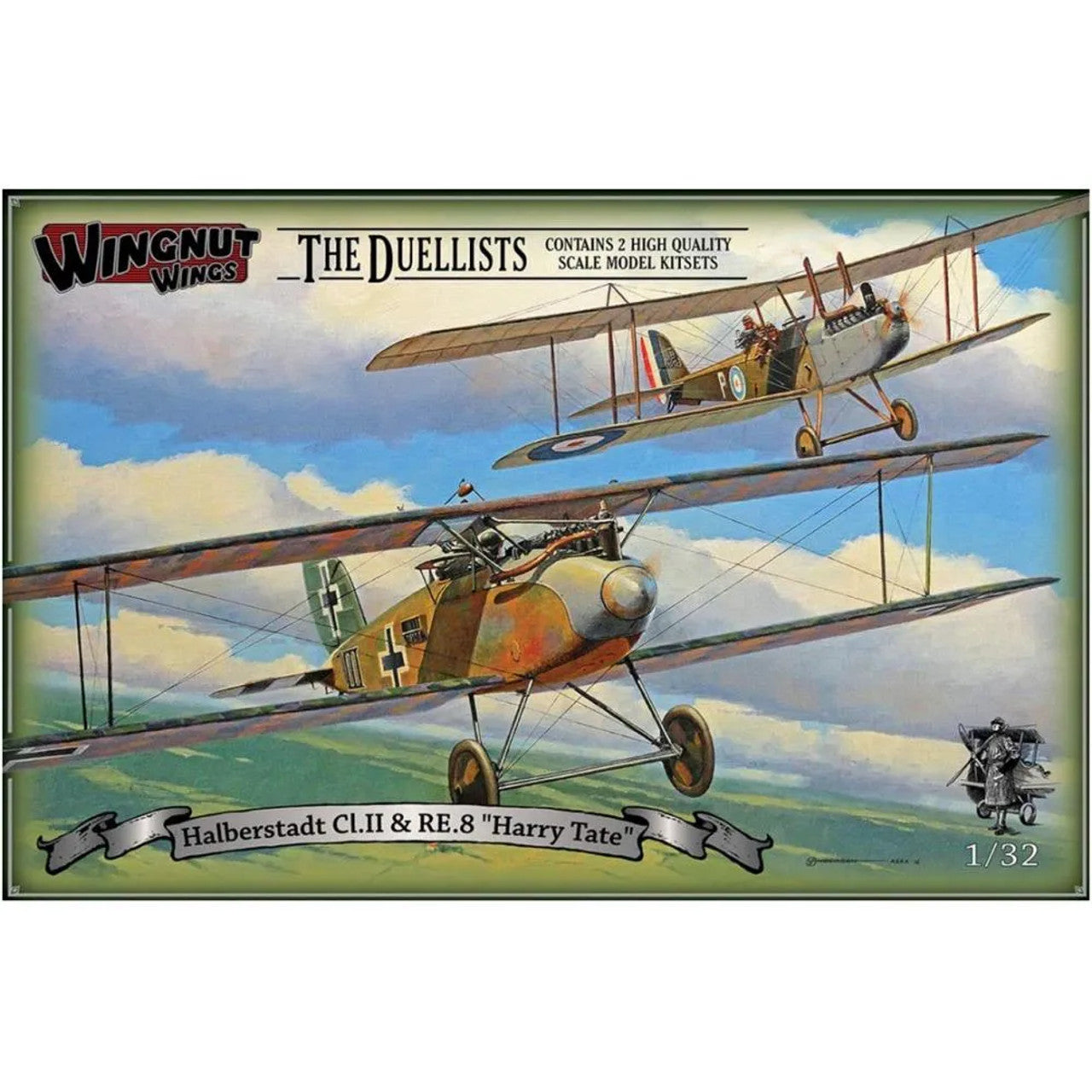 Halberstadt Cl. II & RE. b "Harry Tate" "The Duellists" 1/32 by Wingnut Wings