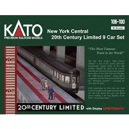 N NYC 20th Century Limited 9-Car Set w/ Lighting 106-100-1