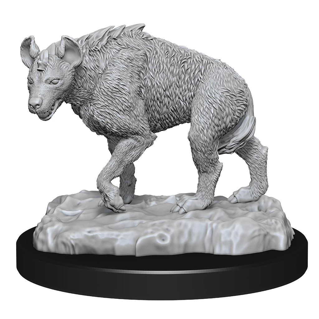 D&D Unpainted Mini - Hyenas 90271