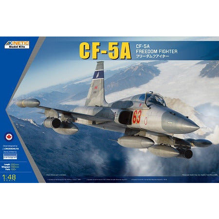 Canadair CF-5A Freedom Fighter 1/48 #48109 by Kinetic