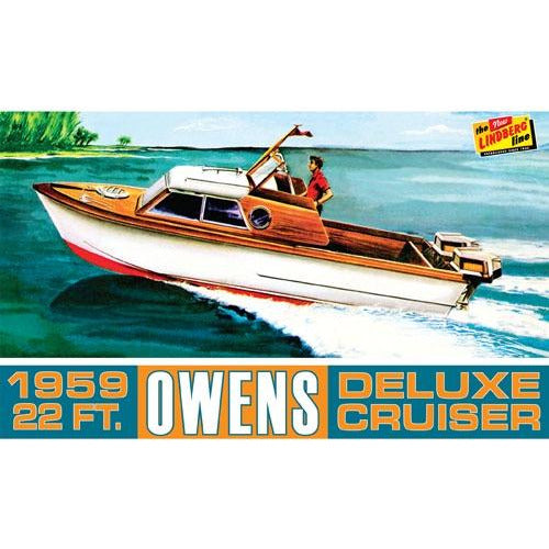 Owens Outboard Cruiser Boat 1/25 Model Ship Kit #HL222/12 by Lindberg