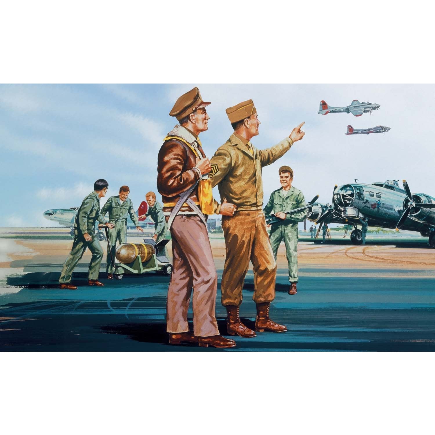 USAAF Personnel 1/76 by Airfix