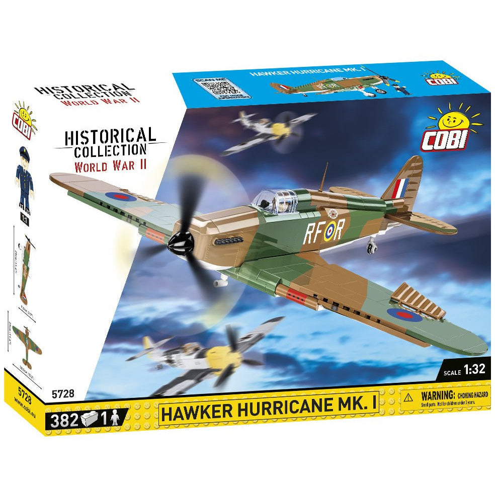 Cobi Historical Collection WWII: 5728 Hawker Hurrican Mk.i