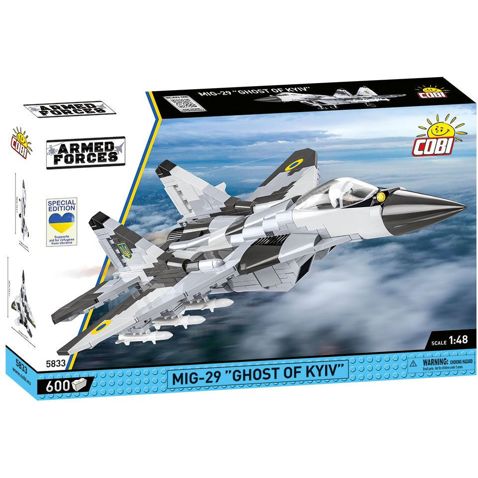 Cobi Armed Forces: 5833 Mig-29 Ghost of Kyiv Special Edition