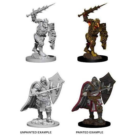 D&D Unpainted Mini - Death Knight/Helmed Horror 73399