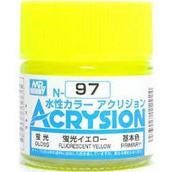 Mr. Acrysion N97 Flourescent Yellow (Semi-Gloss/Primary)