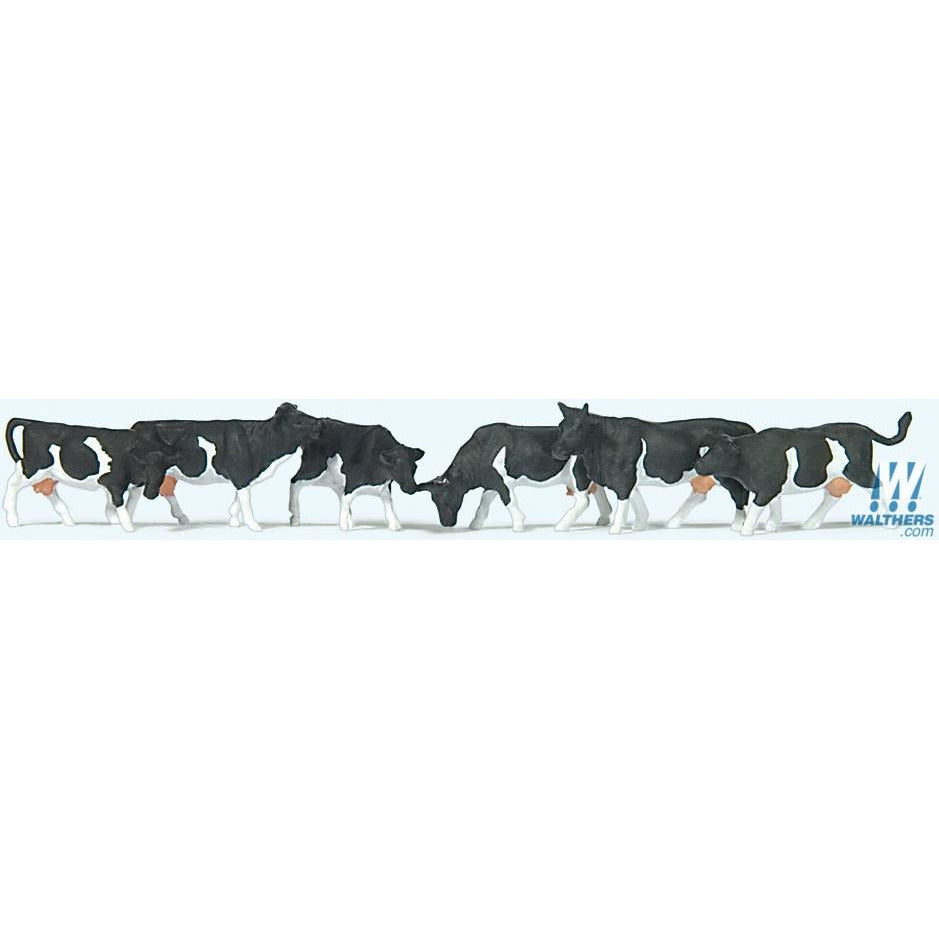 Cows, Black Markings N Scale