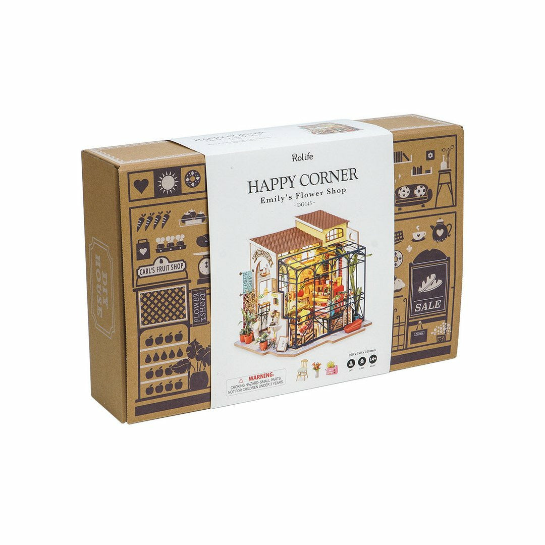 DIY House Emily's Flower Shop Happy Corner Series