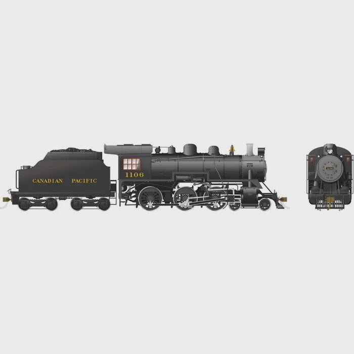 Rapido HO scale D10h (DCC/Sound): CPR #1106 - 602509