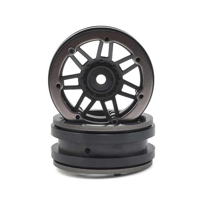 1.9 Beadlock Raceline #931 Injector, Black/Gun Metal (2) PBTW19931BG