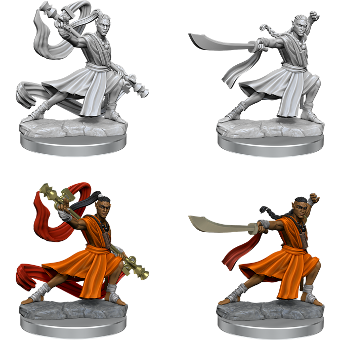 D&D Frameworks: Elf Monk Male 75027