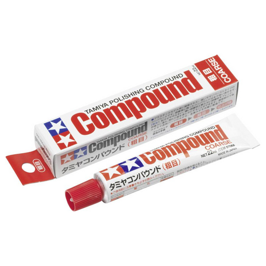 Tamiya Polishing Compound - Coarse TAM87068