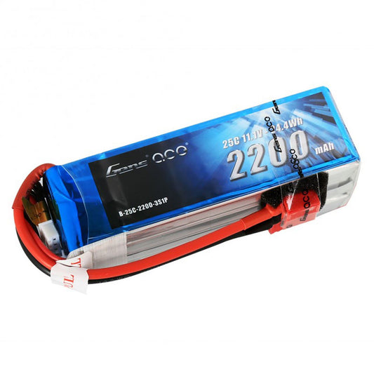 Gens Ace - 010 - 2200mAh 3S1P 11.1V 25C LiPo