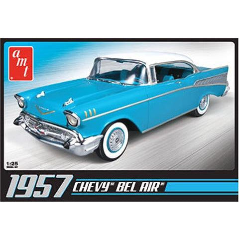 1957 Chevrolet Bel Air 1/25 Model Car Kit #0638 by AMT