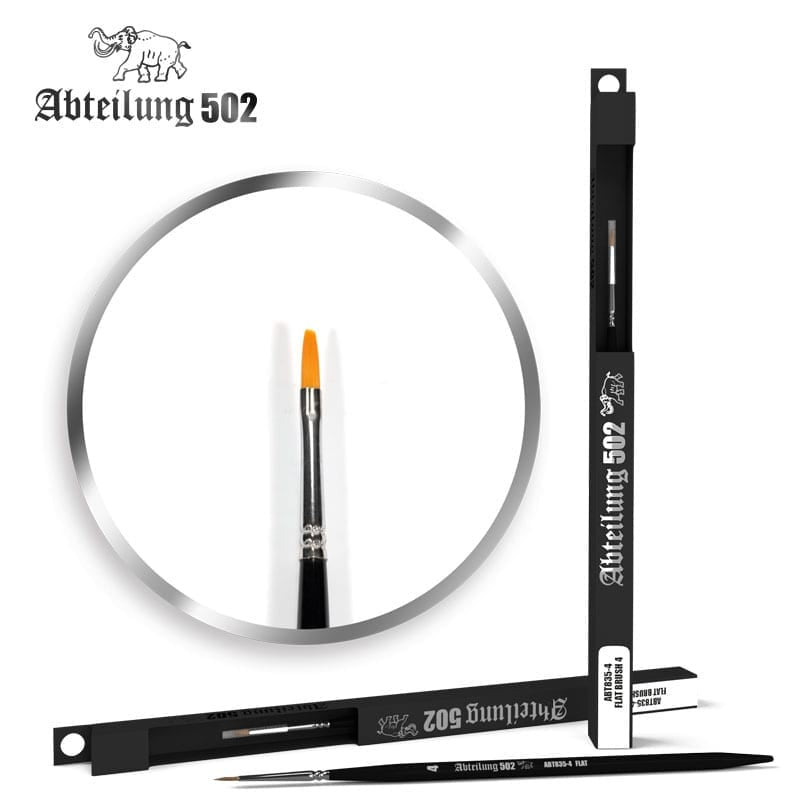Abteilung502 Brush Flat 4 - ABT835-4