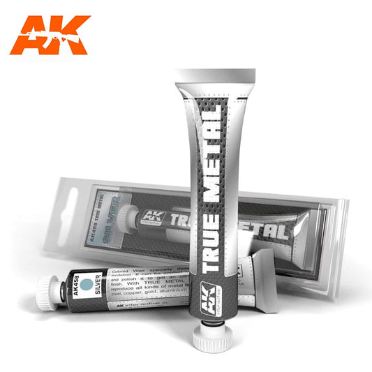 AK-458 True Metal Wax - Silver