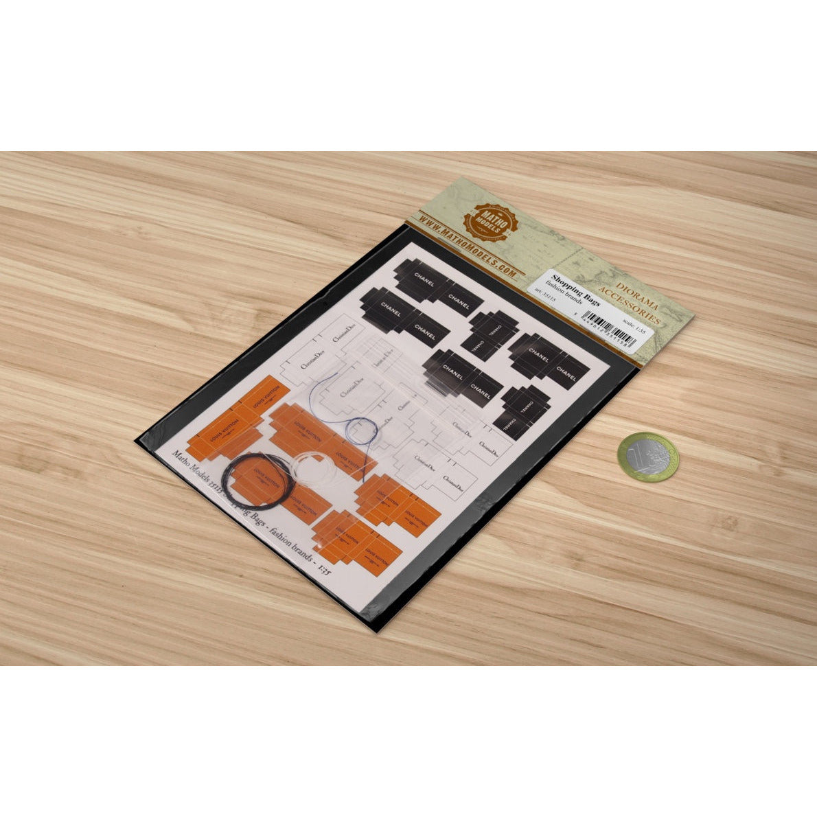 Shopping Bags #35115 1/35 Fashion Brands by Matho