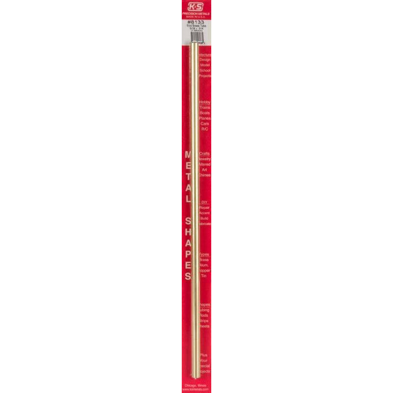 K&S Round Brass Tube - 5/16" OD KSE8133