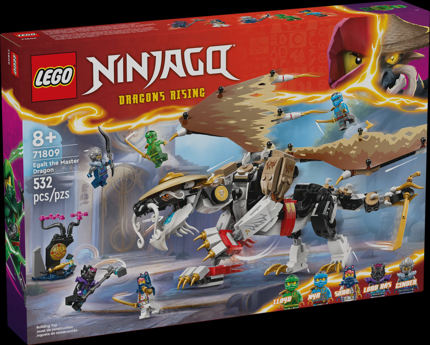 Lego Ninjago Wu Dragon Set LEGO Ninjago Master Wu Dragon, 70734