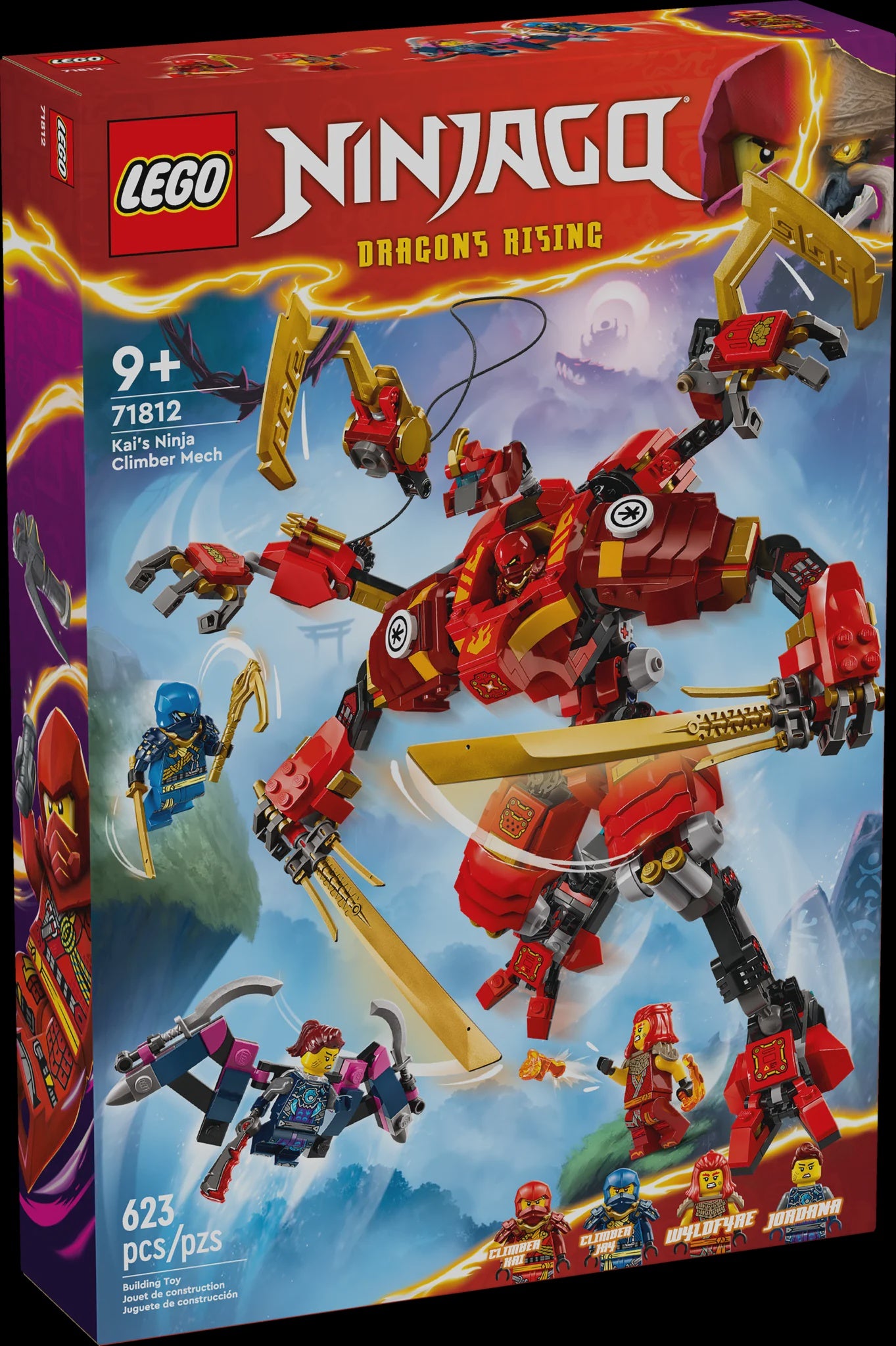 Lego Ninjago: Kai's Ninja Climber Mech 71812