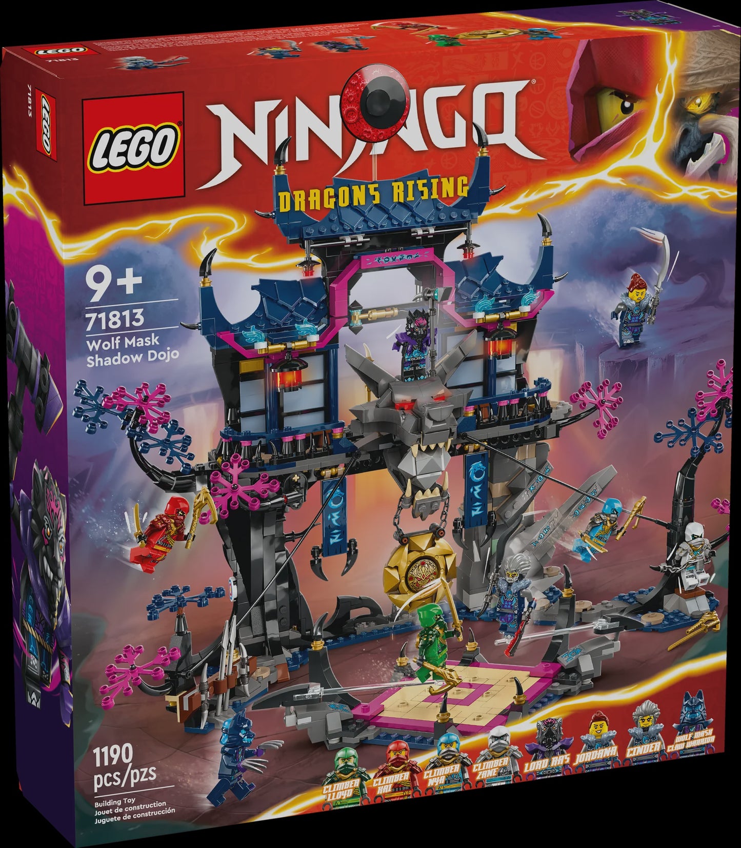 Lego Ninjago: Wolf Mask Shadow Dojo 71813