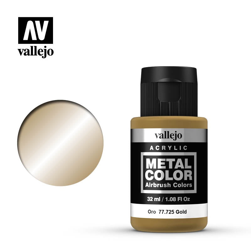 VAL77725 Gold Metal Color (32ml)