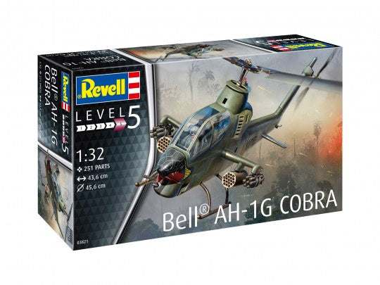 AH-1G Cobra 1/32 #3821 by Revell