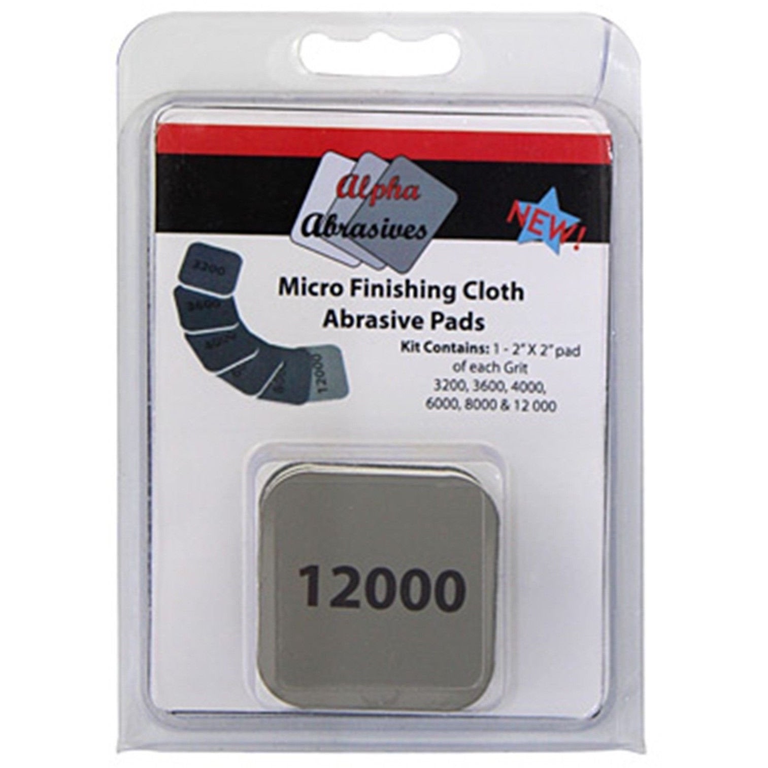Alpha Abrasives Micro Finishing Cloth Abrasive Pads ALP2000