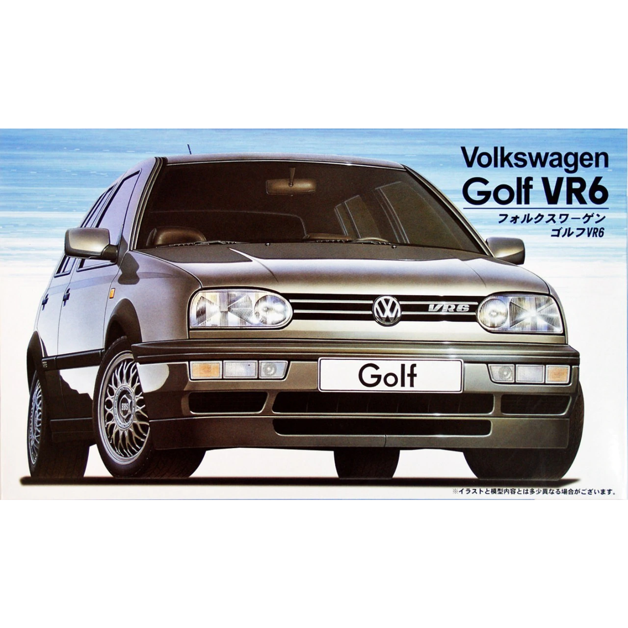 1991 Volkswagen Golf VR6 1/24 Model Car Kit #120935 by Fujimi
