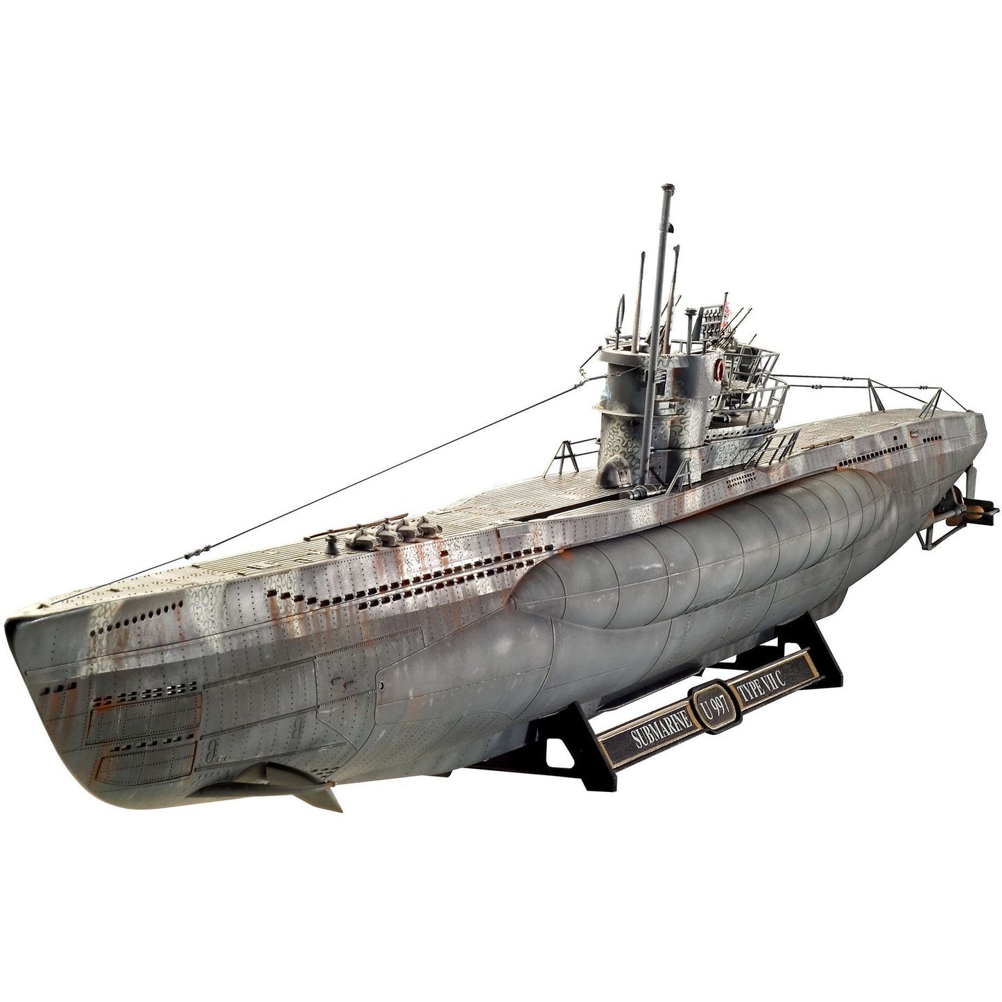 German Submarine Type VII C/41 1/72 Model Kit #5163 by Revell