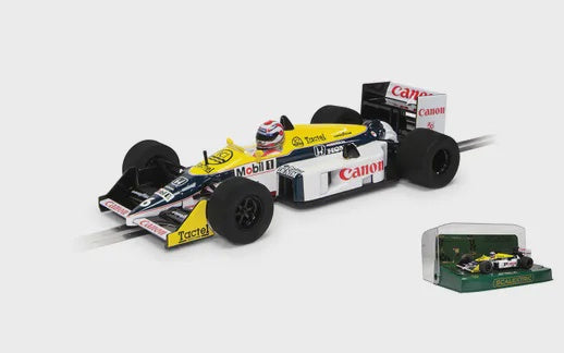 Williams FW11B Nelson Piquet 1987 World Champion Goat Scalextric Slot Car