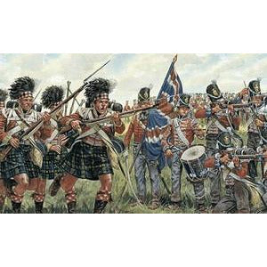 Napoleonic Wars British and Scots Infantry 1/72 by Italeri