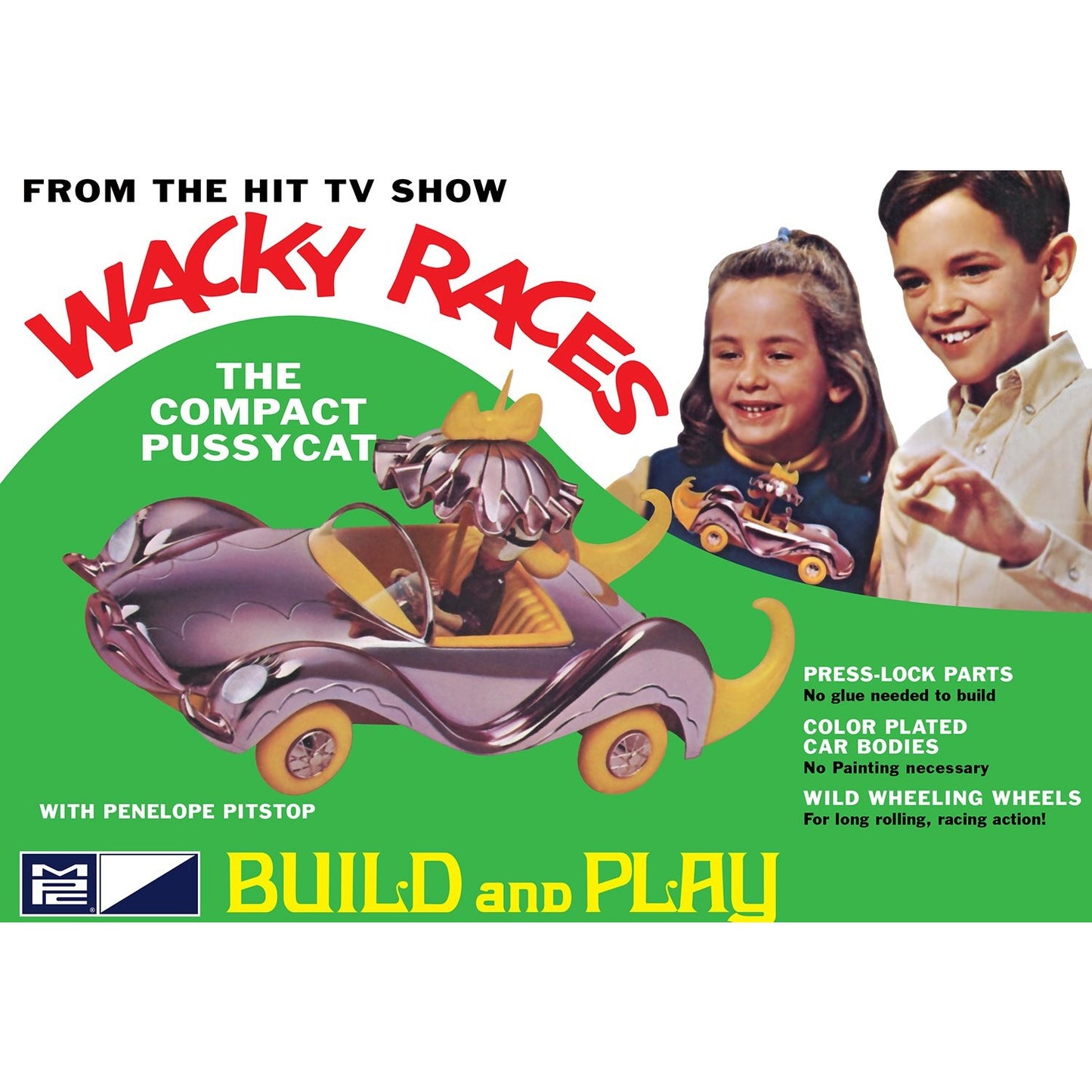 Compact Pussycat 1/32 from Wacky Races #934 by MPC