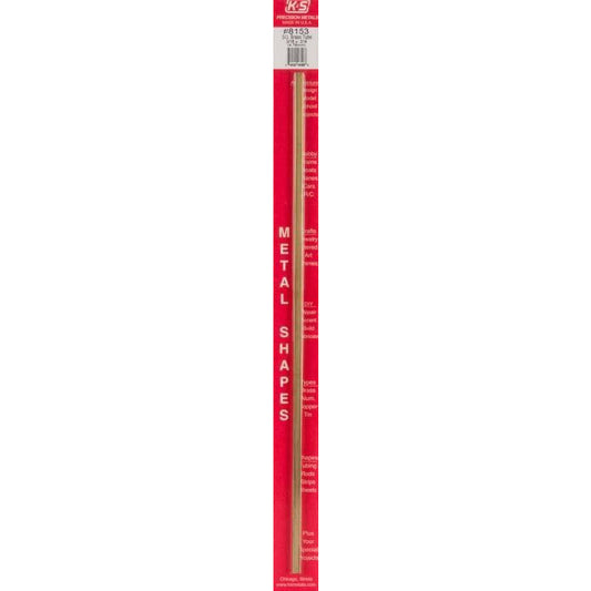 K&S Square Brass Tube - 3/16" OD KSE8153